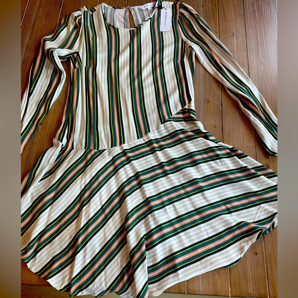#21 BCBGeneration NWT multi color stripe dress
